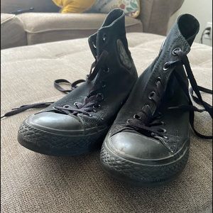 Converse High Tops, 9 Womens